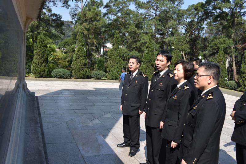 网上直播第五十九期—江门海关下属新会海关开展以"缅怀革命先烈