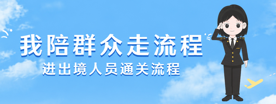 进出境旅客通关流程